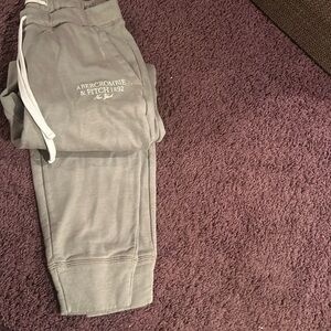 Green sweatpants